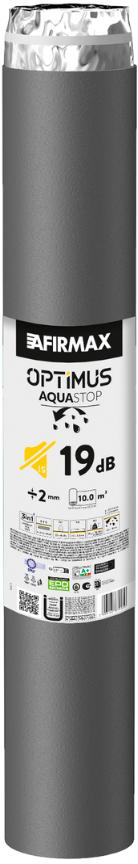 Підкладка ізоляційна AFIRMAX Optimus Aquastop 2мм /10 кв.м